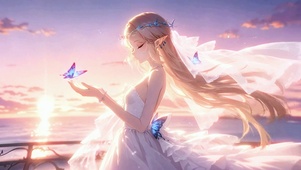 卡提希娅丨蝶挽斜阳丨