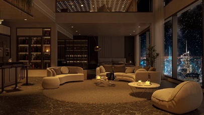 雪夜酒店总统套房