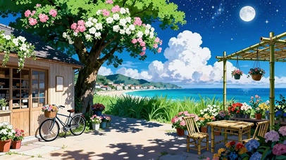海边的夏风