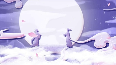 七夕情人节牛郎织女星空