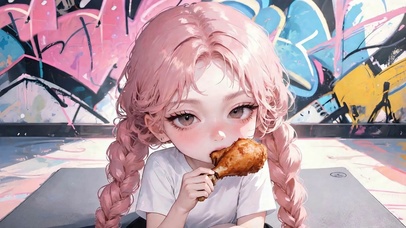 涨食欲壁纸