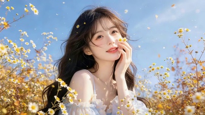 清纯可爱女孩