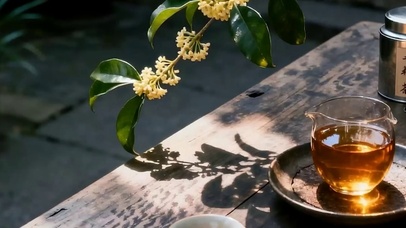 护眼茶座带鱼屏