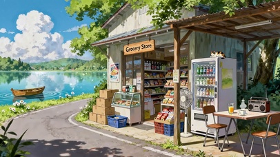 温馨农村小卖铺