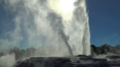 新西兰喷泉~