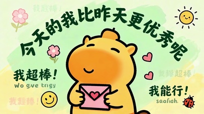 镜头的我比昨天更优秀