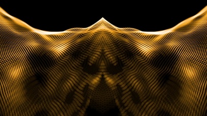 【3D视觉系】流淌的金色曲线