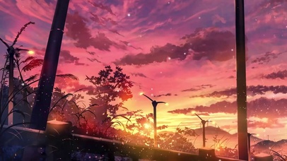  我的热情像这天空越演越烈 