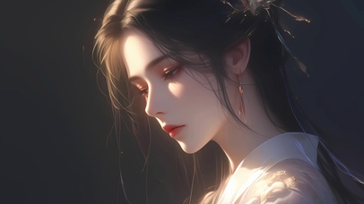 中国风古风少女美女