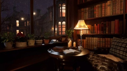 有雨声 - 雨落在窗户上