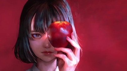 苹果与少女