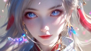 花影星眸 