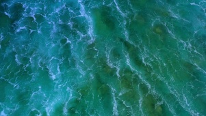 4K治愈护眼海浪