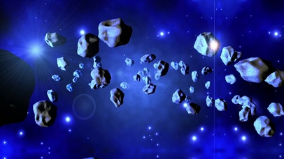 4K小行星撞击屏幕