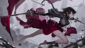 武侠风美女