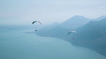 滑翔伞 运动 冒险