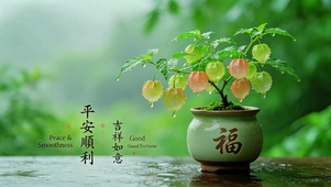 福气灯笼果