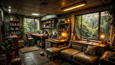 【雨景】底层小开间