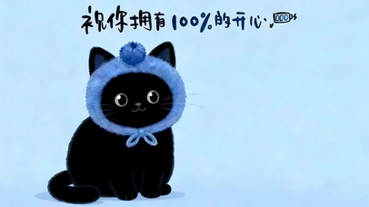 祝你拥有100%的开心