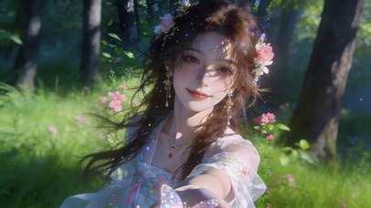 治愈清纯女孩