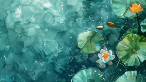 湖面