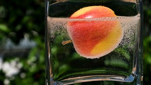 气泡水苹果