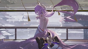 八重神子 雪中狐