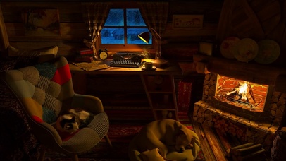 舒适的冬季小屋