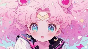 动漫插画美少女