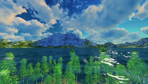 4K碧水蓝天