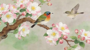 护眼树枝