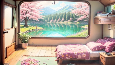 樱花盛开的季节