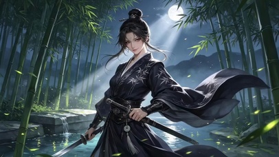 竹林剑影