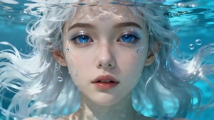 4K水境银蓝・深海