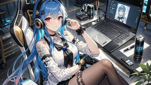 电竞耳机少女（4K静音）