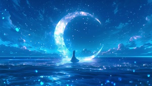 夜晚星辰大海