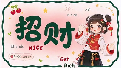 招财女孩