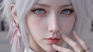 CG质感游戏少女