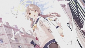 JK可爱美少女
