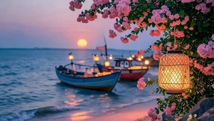 海湾渔船