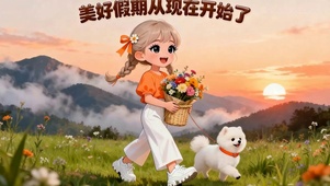 美好的假期开始