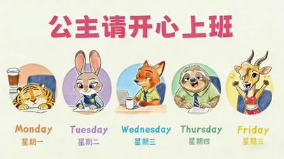 公主请开心上班