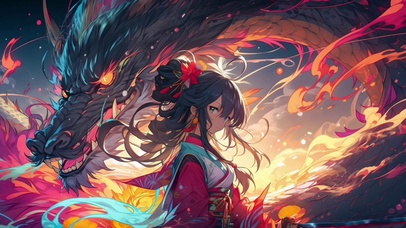 4K 岩龙少女