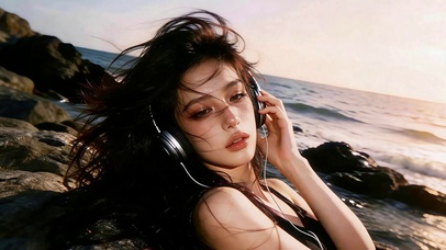 海畔听风