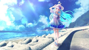 清夏贤者少女