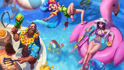 英雄联盟 泳池派对