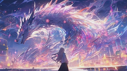 幸福龙，许个愿