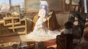 婚纱少女