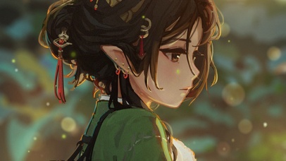 唯美可爱精灵耳萝莉少女