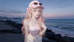 海边女孩